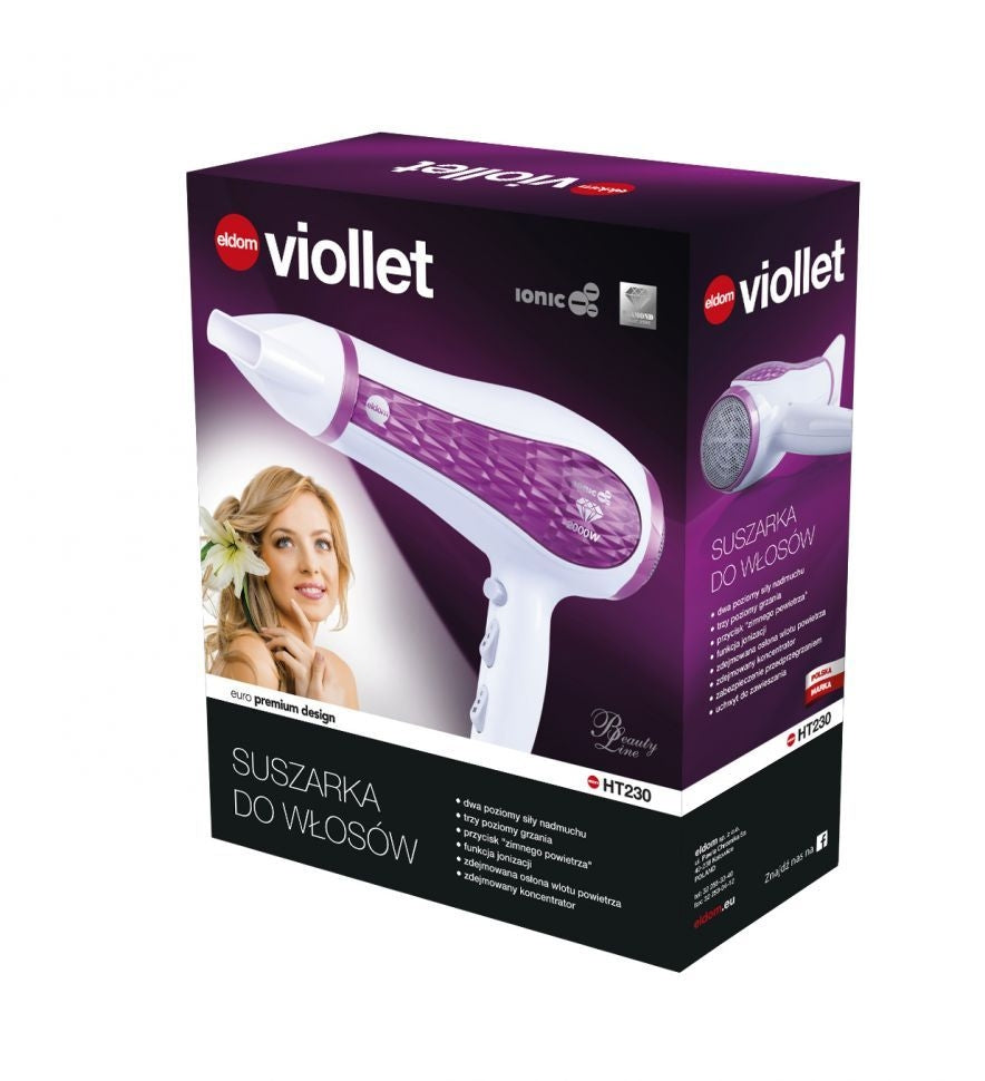 Eldom HT230 ionization hair dryer