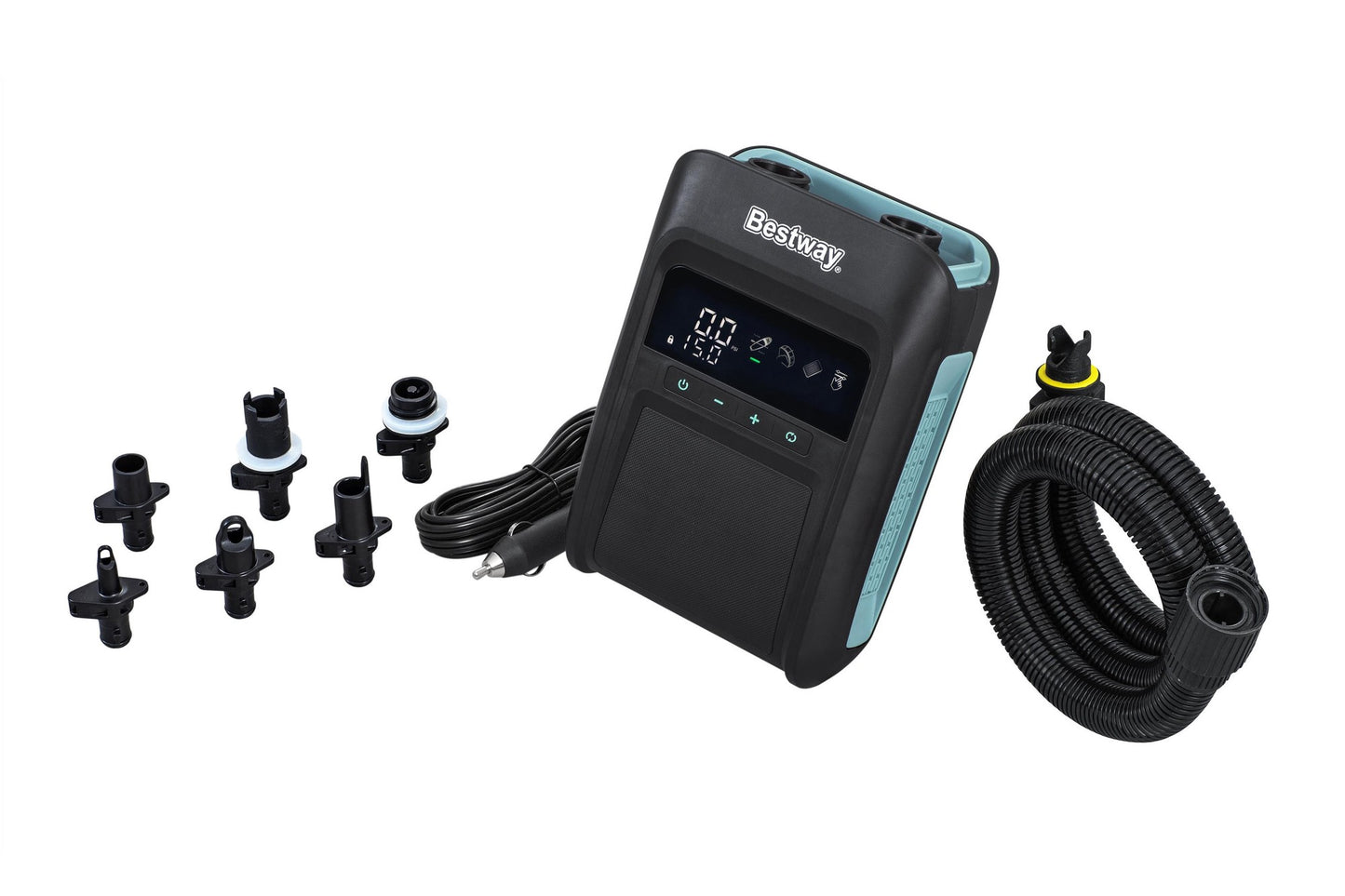 Electric Air Pump for SUPs, 0-20 PSI, 12V Car Plug