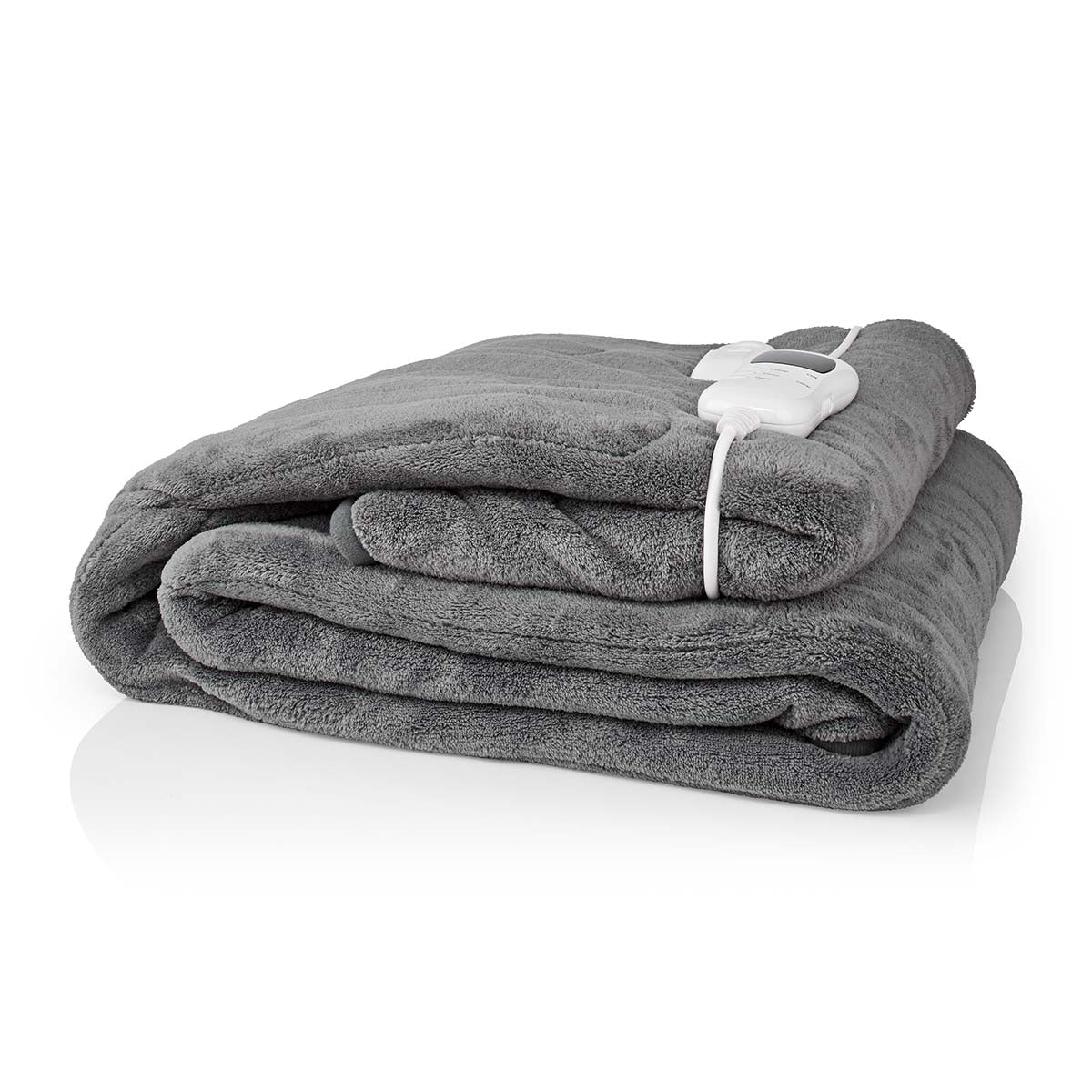 Electric Blanket, Fleece, 9 Heat Settings, 200x180 cm, Washable