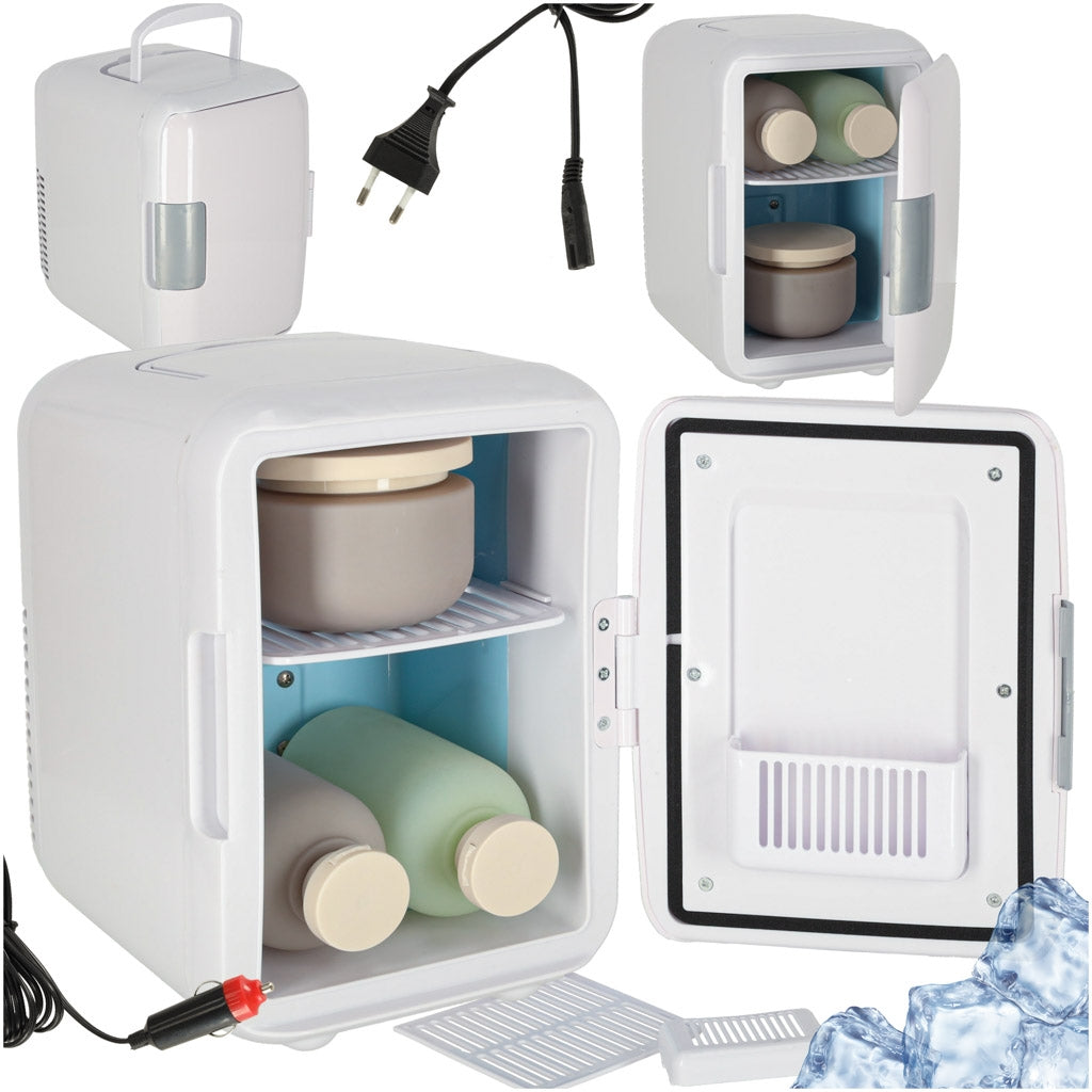 Electric Car Mini Fridge, 4L, Heating & Cooling