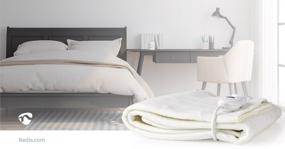 Electric Felt | Felt | 1 Person | 150 x 80 cm | 3 Heat settings | Washable | Overheat Protection | Polyester