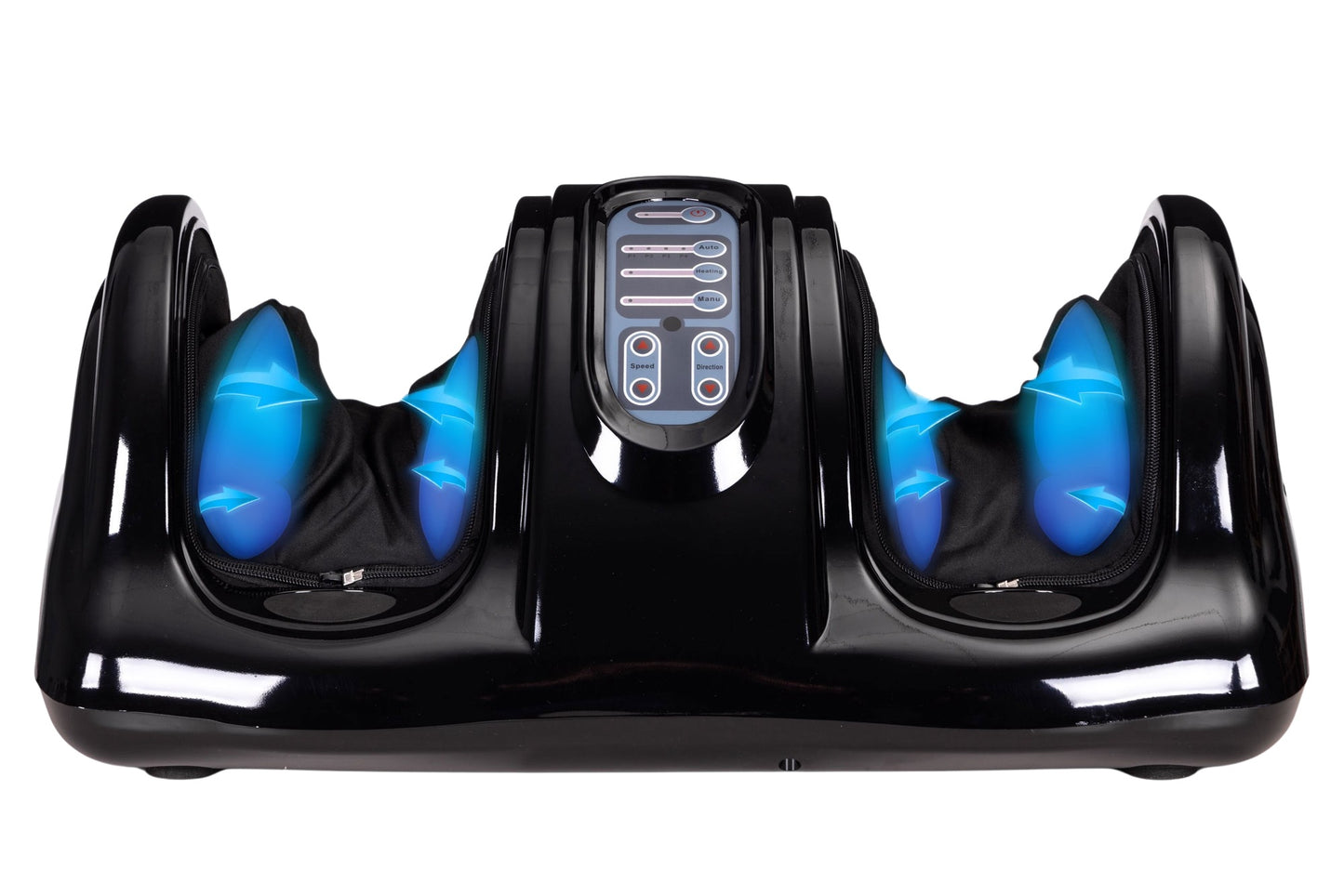 Electric Foot & Leg Massager with Heat, 4 Modes, Remote-Controlled