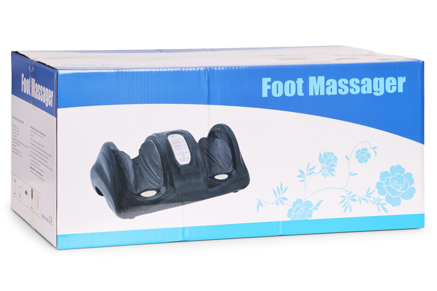 Electric Foot & Leg Massager with Heat, 4 Modes, Remote-Controlled