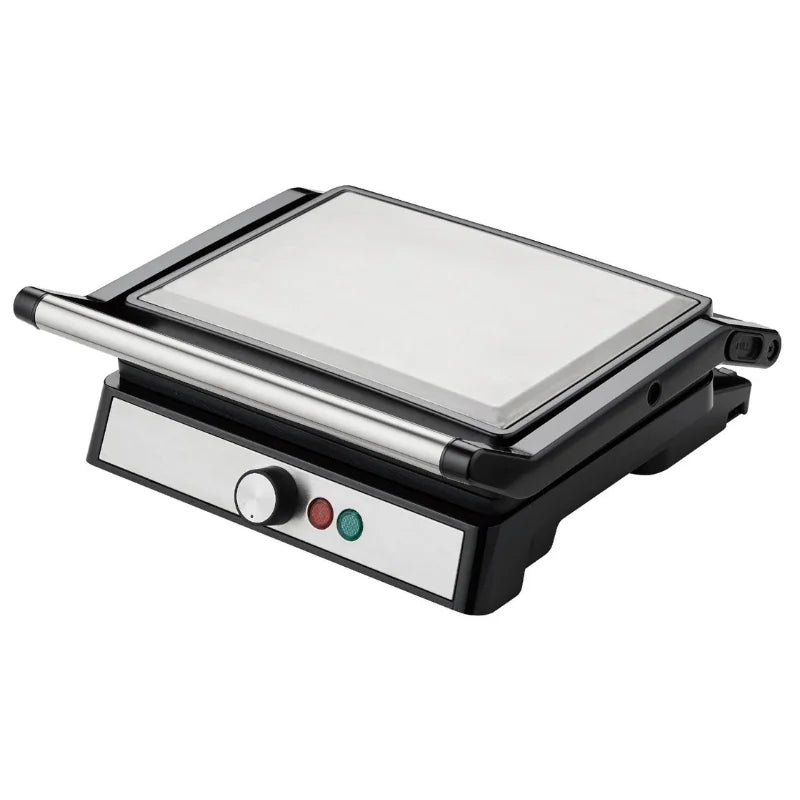 Electric Grill 1800W, Non-Stick Plates, Adjustable Temp