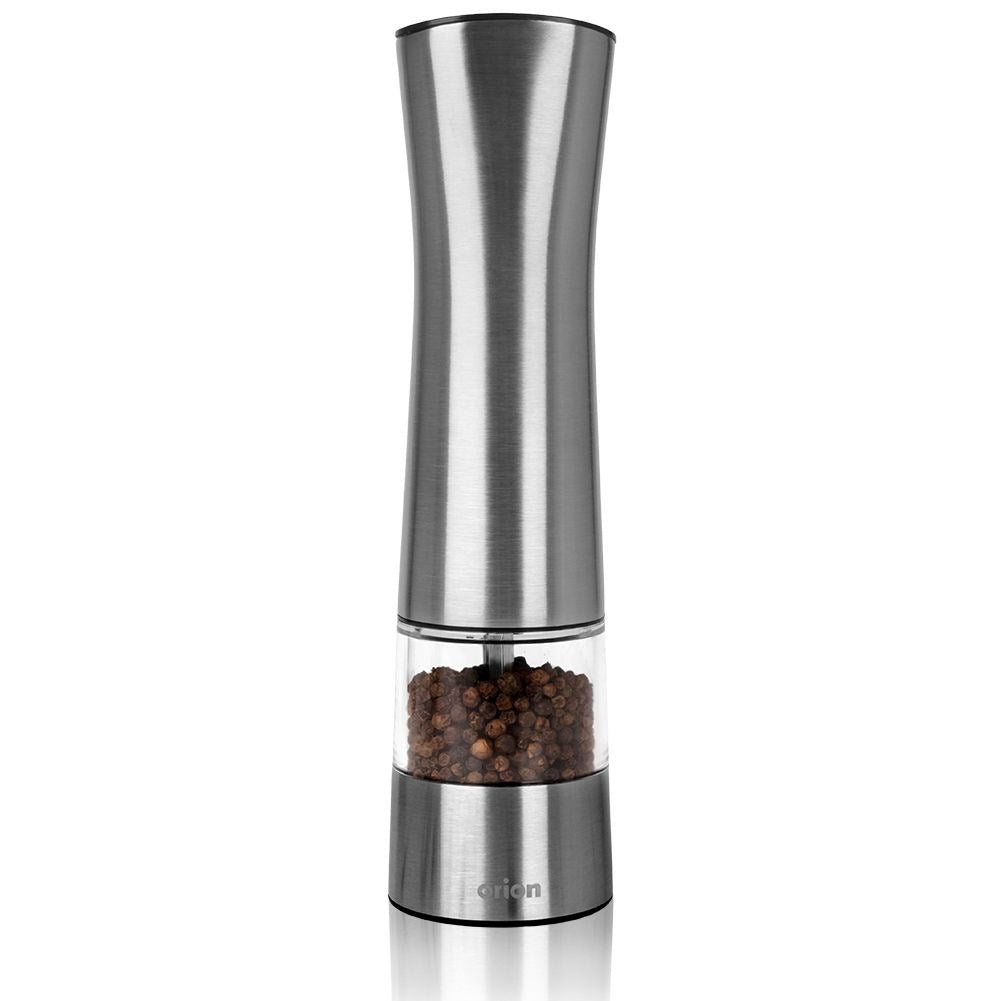 Electric Grinder for Pepper, Salt and Spices in Stainless Steel