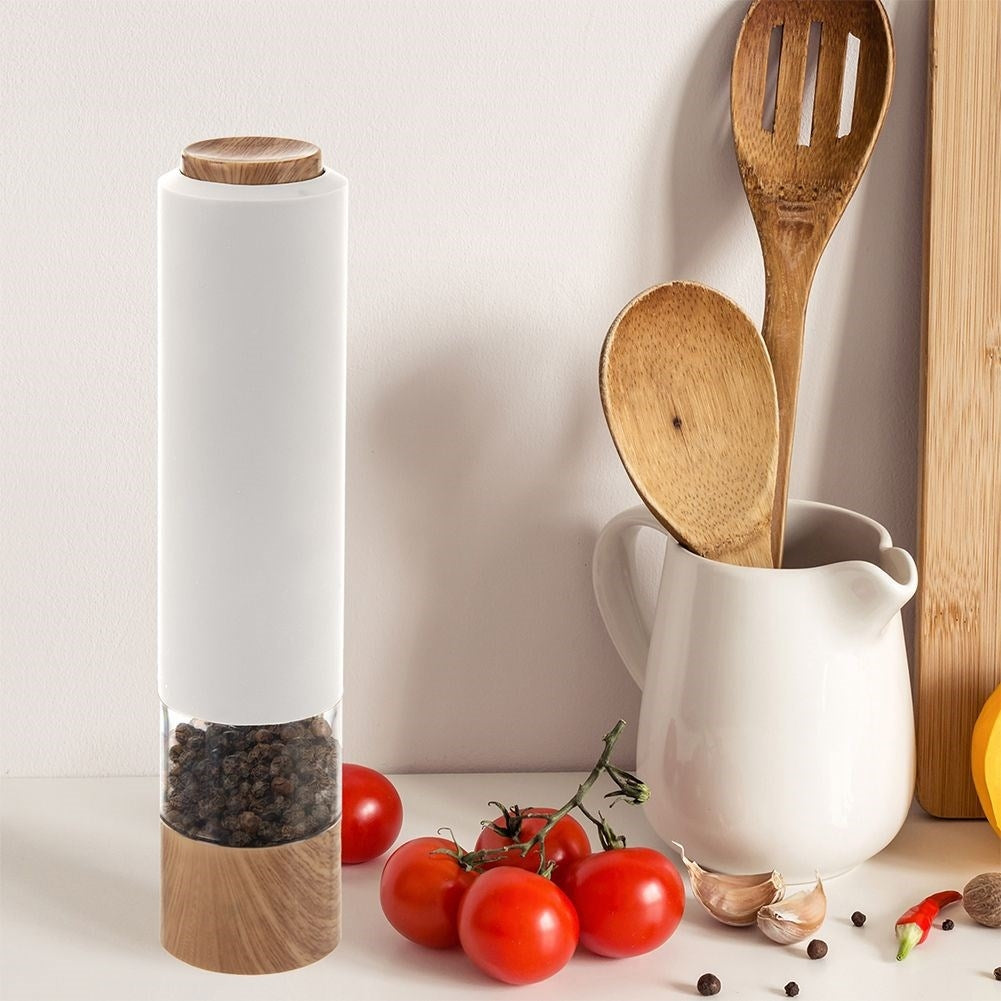 Electric Grinder with LED for Pepper, Salt and Spices
