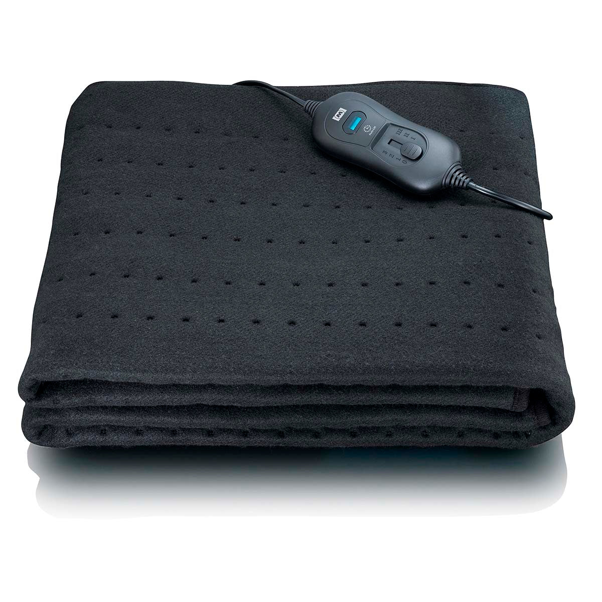 Electric Heating Blanket, 80x150cm, 3 Heat Settings, Black