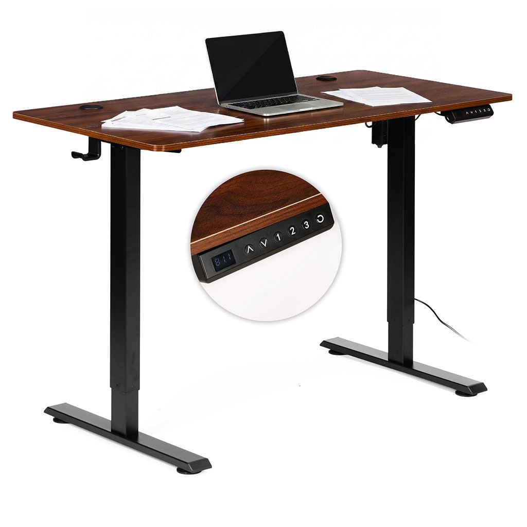 Electric Height-Adjustable Desk, 120x60 cm, 72–117 cm