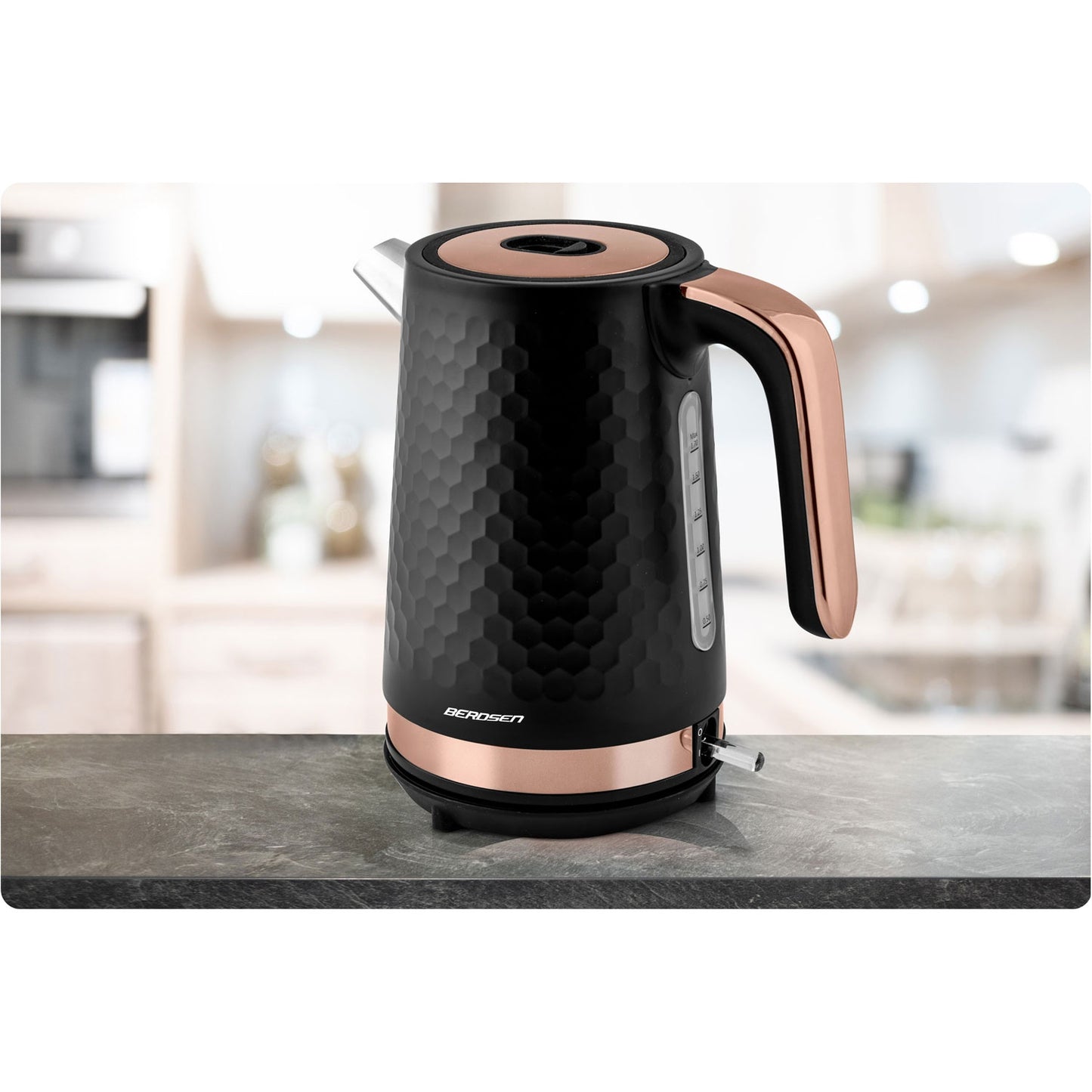 Electric Kettle 1.7L BD-705 Black/Copper