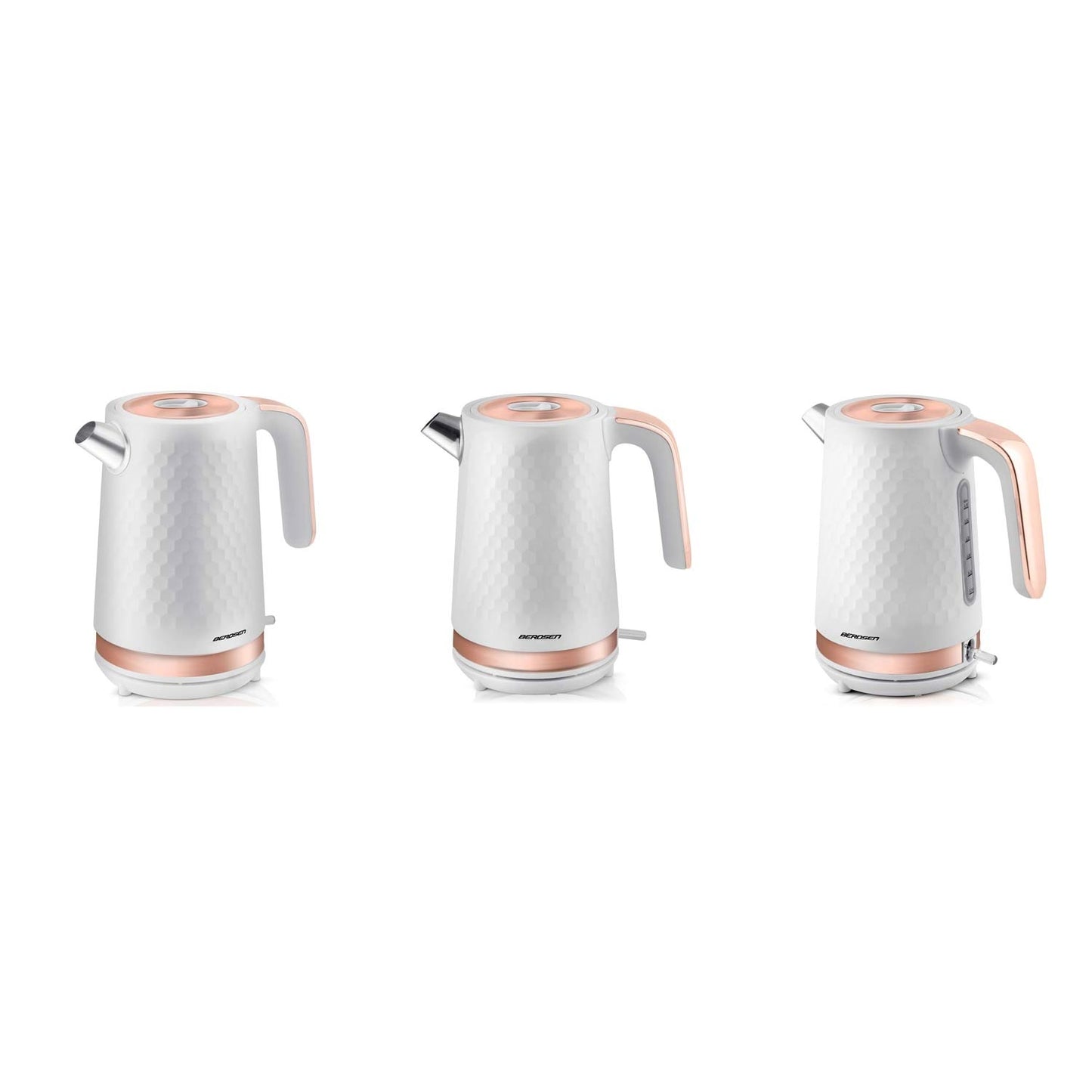 Electric Kettle 1.7L BD-705 White/Copper