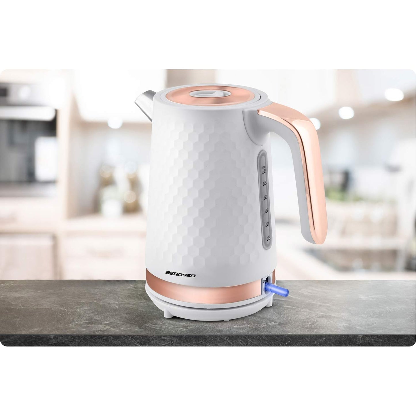 Electric Kettle 1.7L BD-705 White/Copper