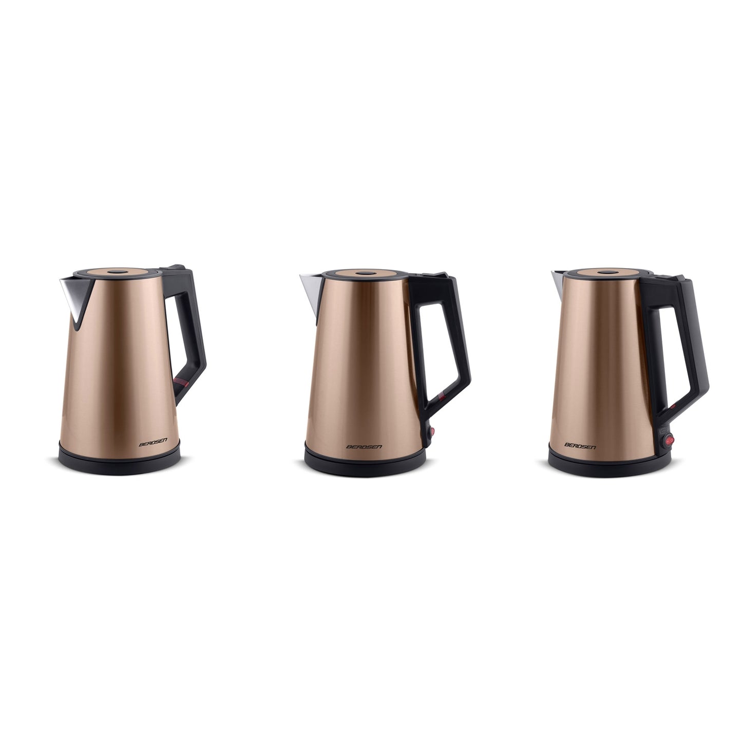 Electric Kettle 1.7L BD-708 Copper colored