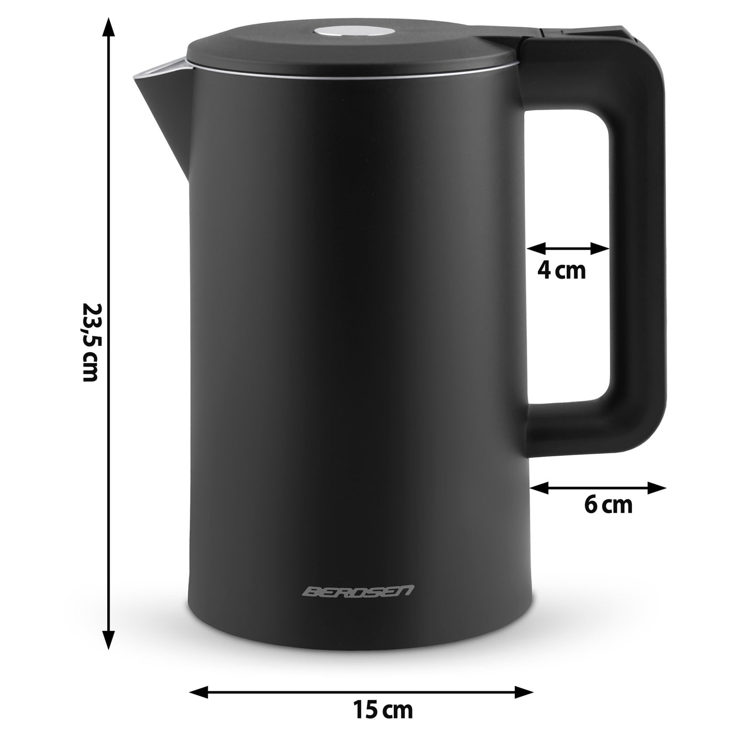 Electric Kettle 1.7L BD-710 Black