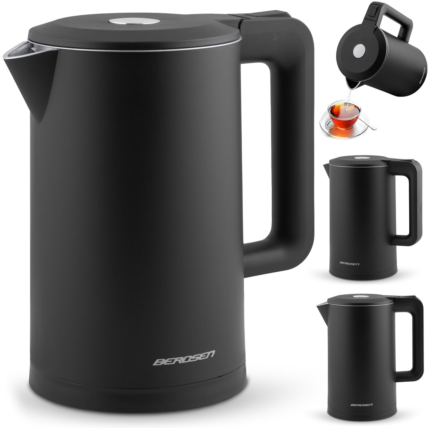 Electric Kettle 1.7L BD-710 Black