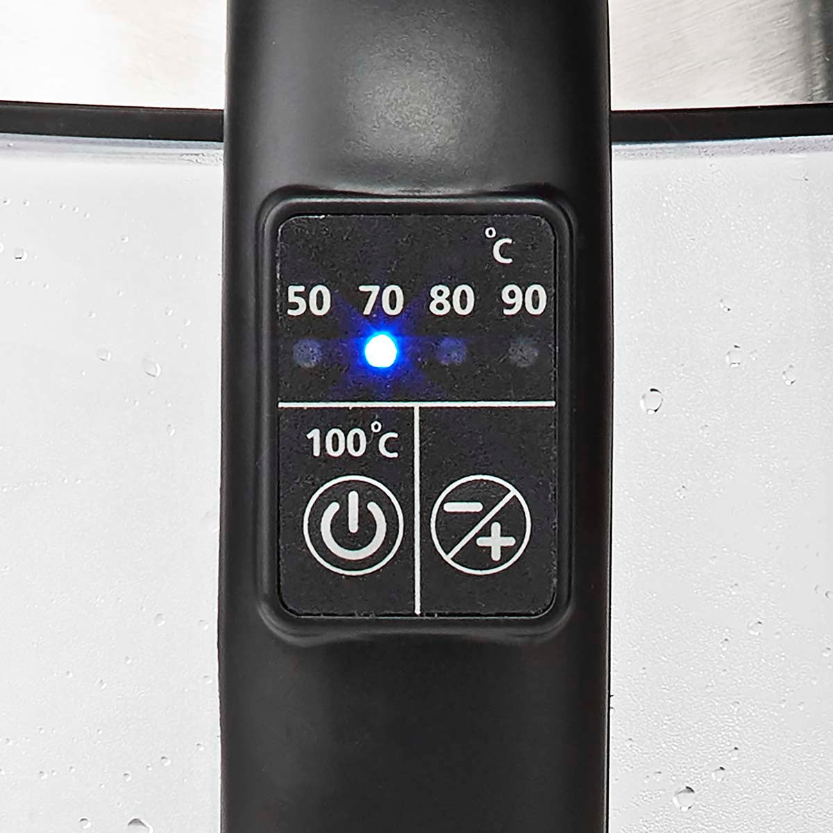 Electric Kettle, 1.7L Glass, 2200W, Temp Control