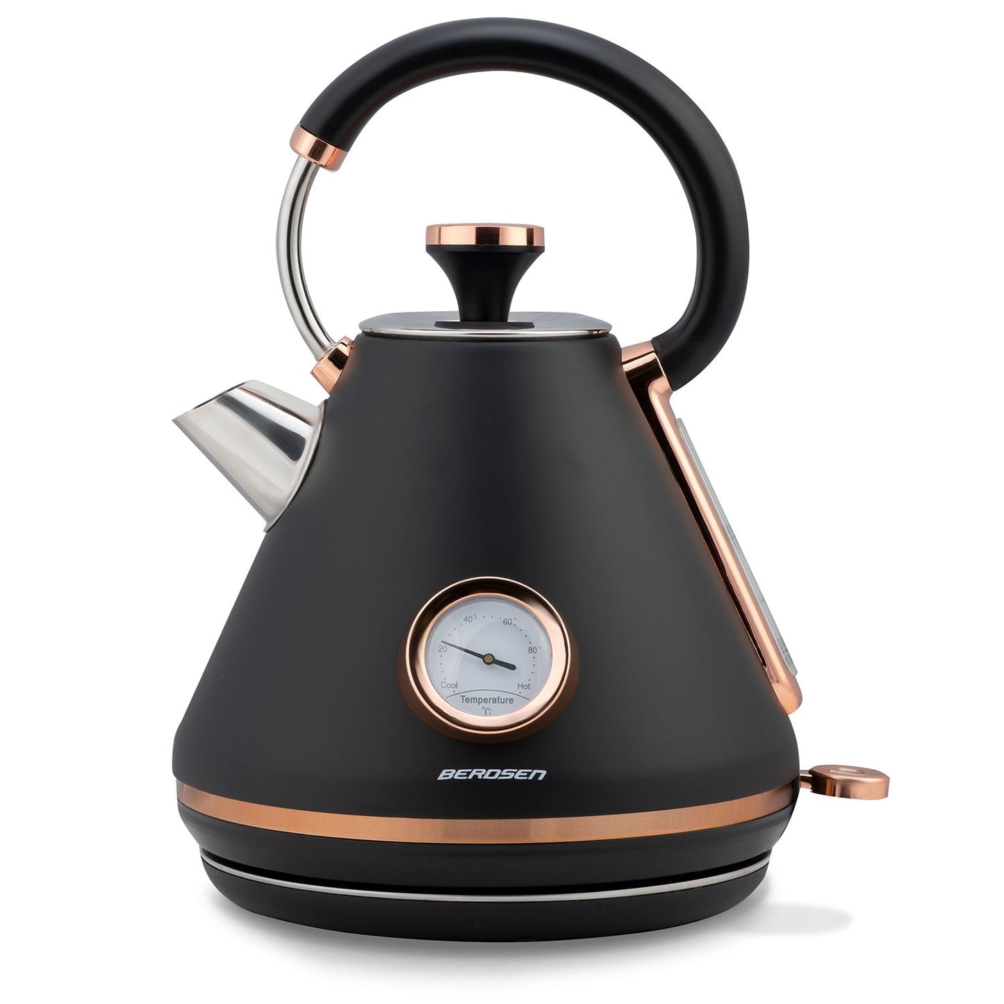 Electric Kettle with Thermometer 1.7L BD-701 Black
