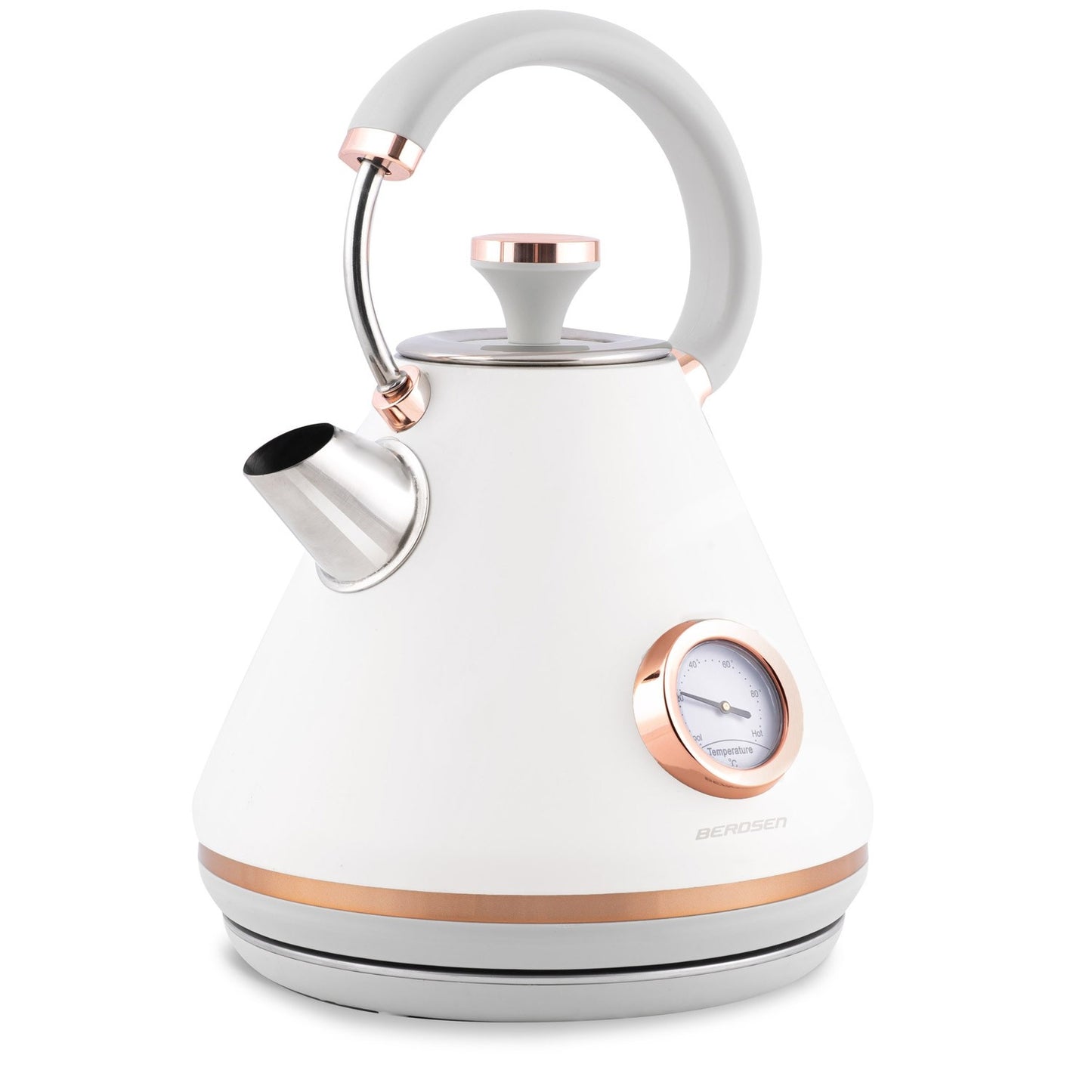 Electric Kettle with Thermometer 1.7L BD-701 White