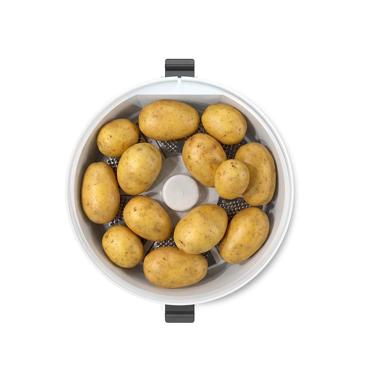 Electric Potato Peeler & Salad Spinner, 1000g, 85W, White