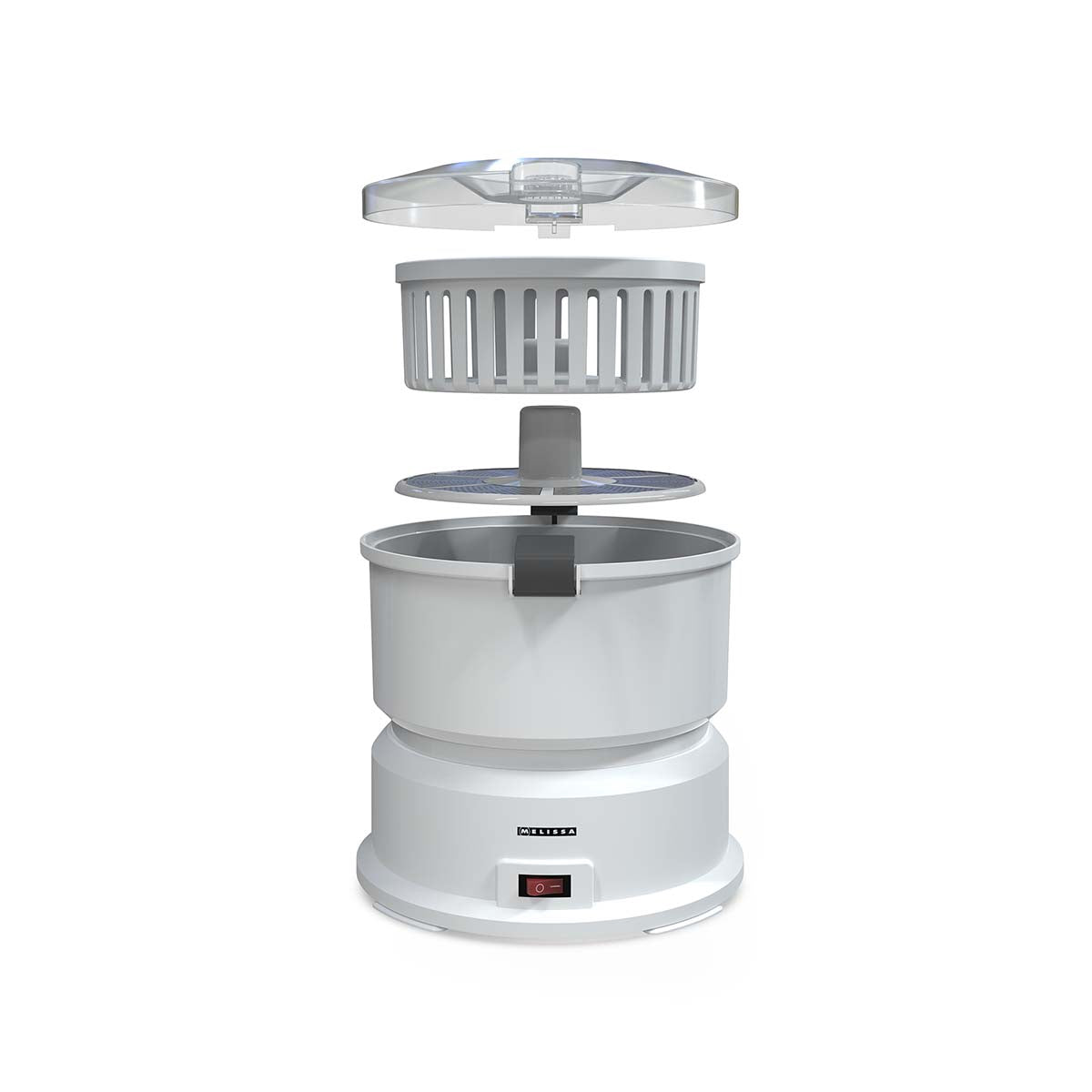 Electric Potato Peeler & Salad Spinner, 1000g, 85W, White