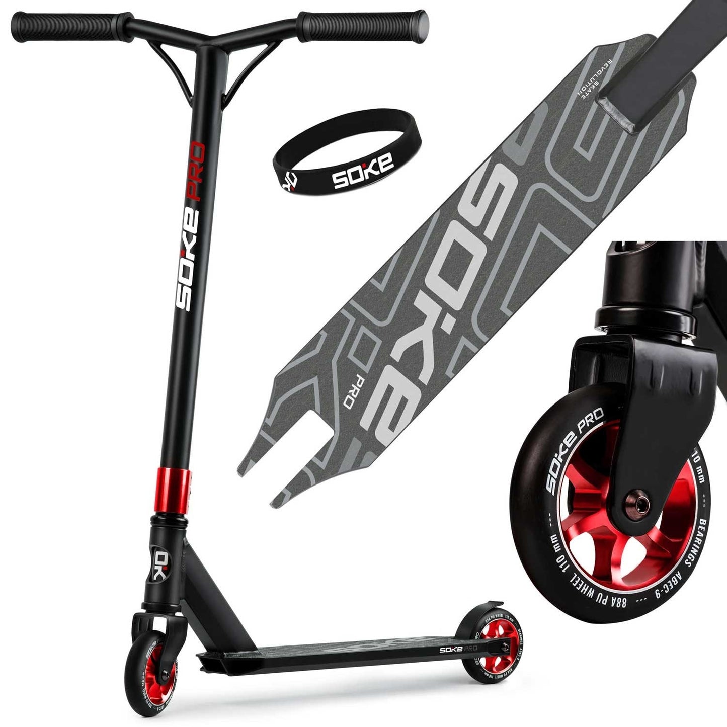 Scooter SOKE PRO Red