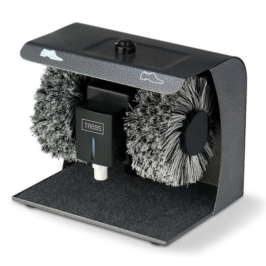 Electric Shoe Polisher, Dual Brushes, 90W Power