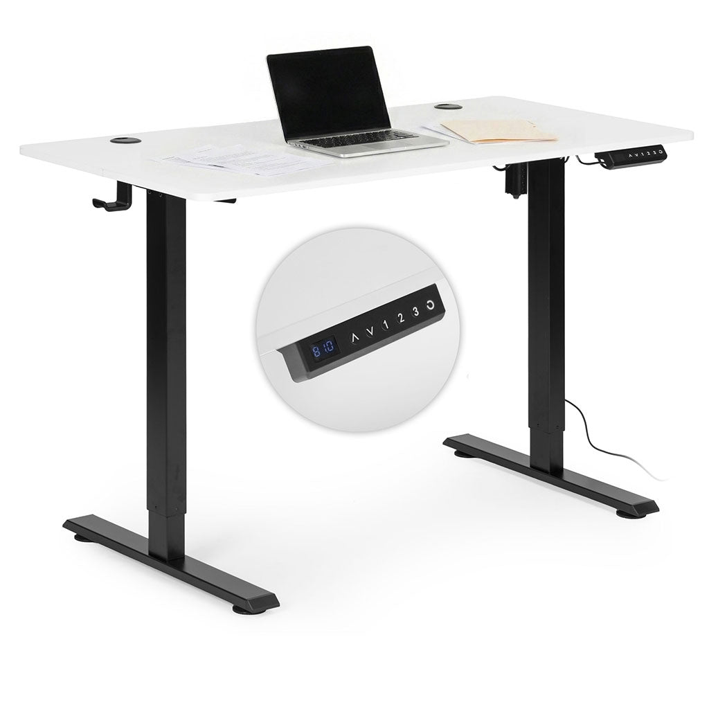 Electric Standing Desk, 120x60 cm, Height Adjustable