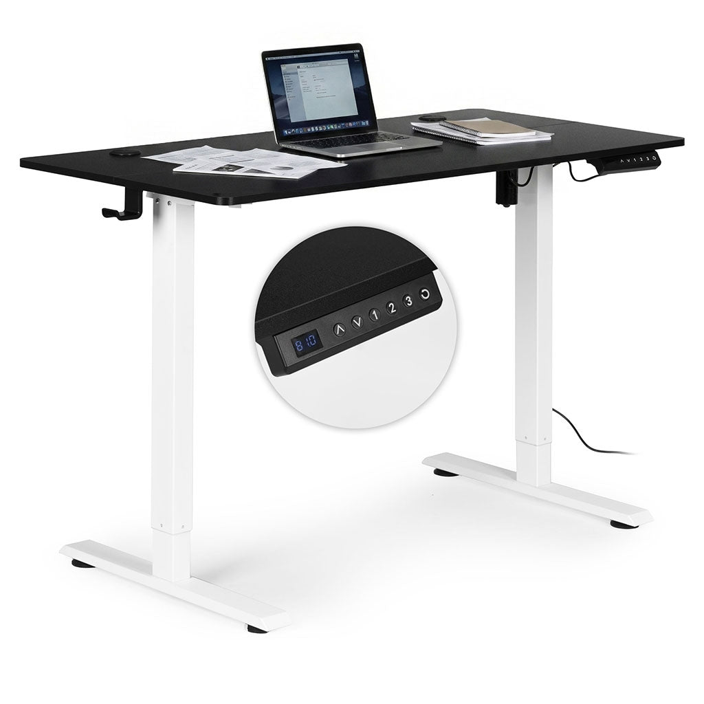 Electric Standing Desk, 120x60 cm, Height Adjustable
