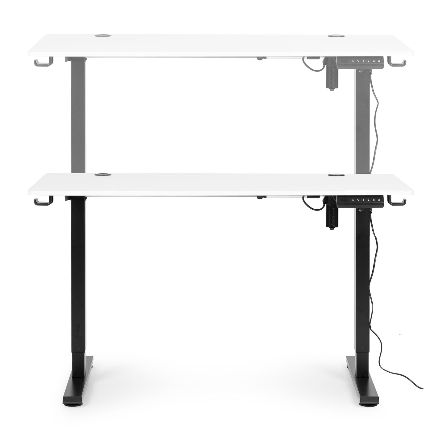 Electric Standing Desk, 120x60 cm, Height Adjustable
