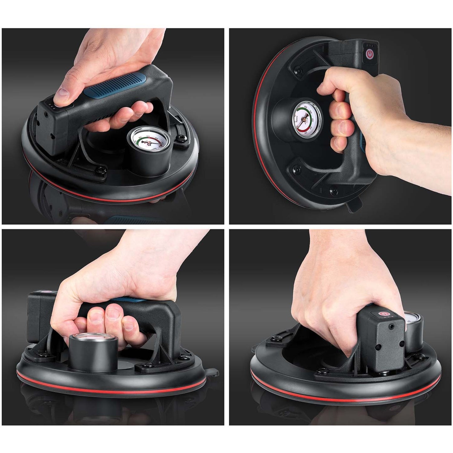 Electric Vacuum Tile Suction Cup, Up to 200 kg Capacity