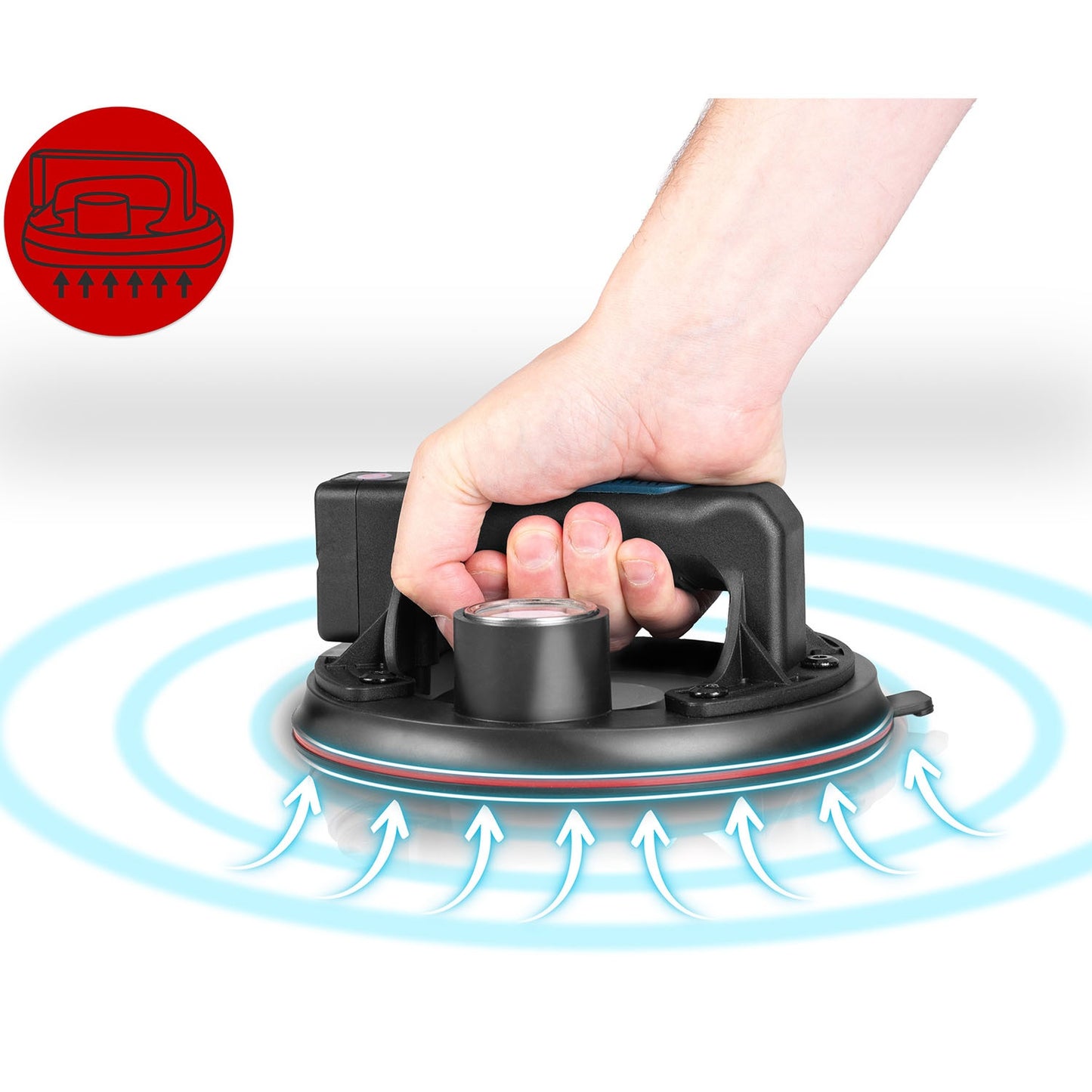 Electric Vacuum Tile Suction Cup, Up to 200 kg Capacity
