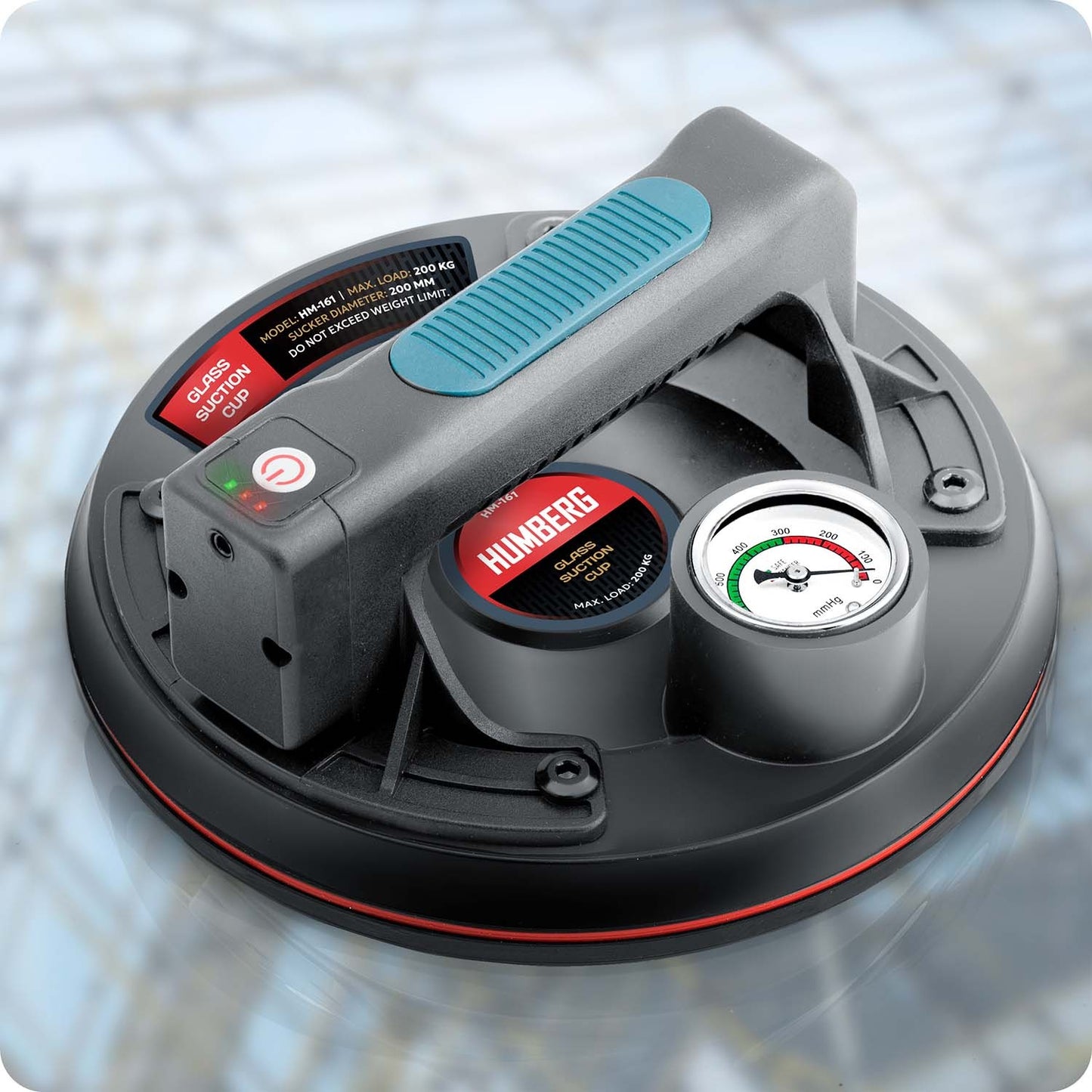 Electric Vacuum Tile Suction Cup, Up to 200 kg Capacity