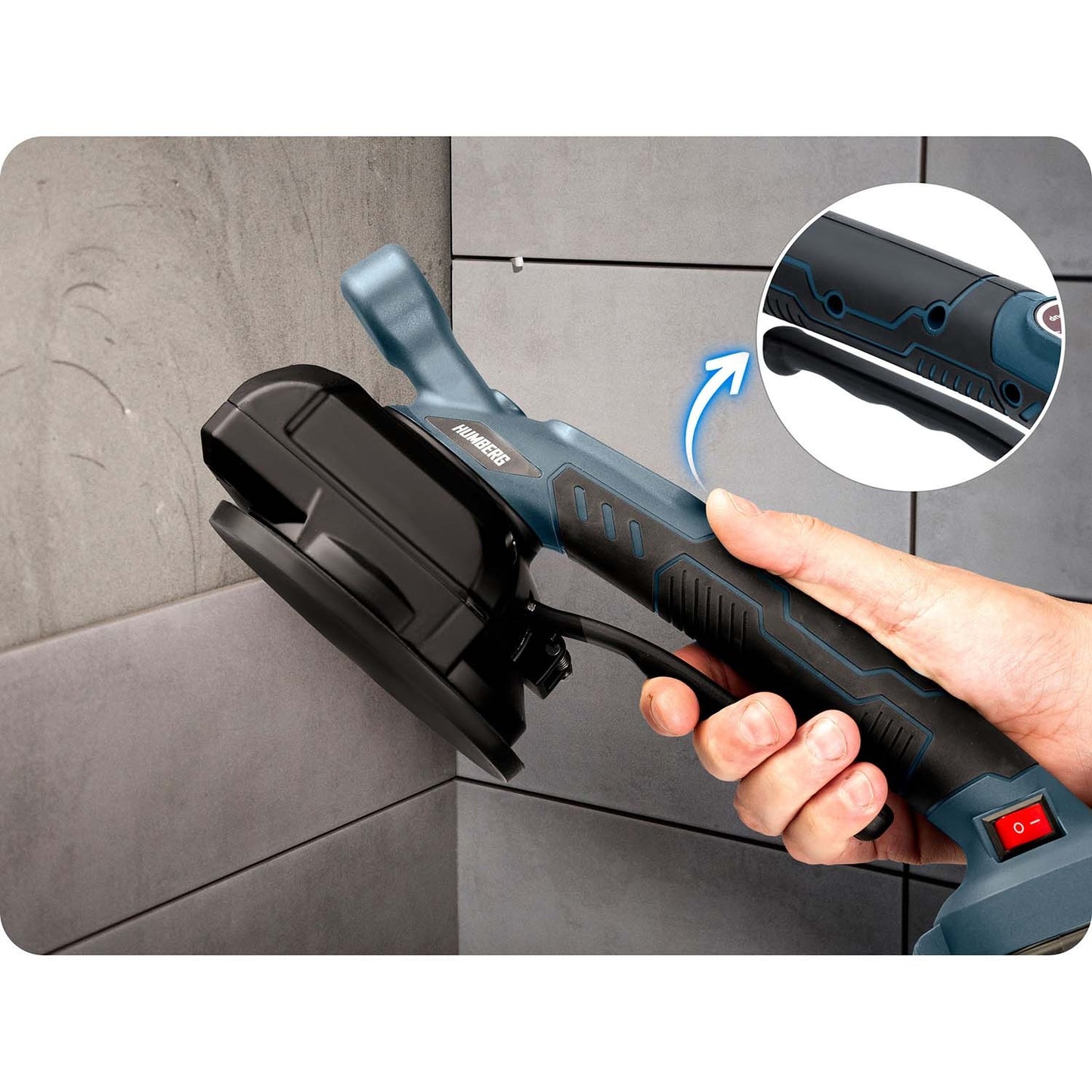 Electric Vacuum Tile Vibrator, 100 kg Capacity
