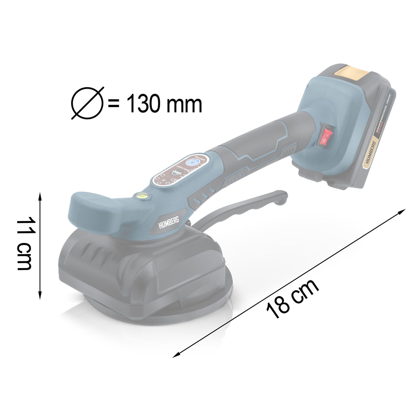 Electric Vacuum Tile Vibrator, 100 kg Capacity