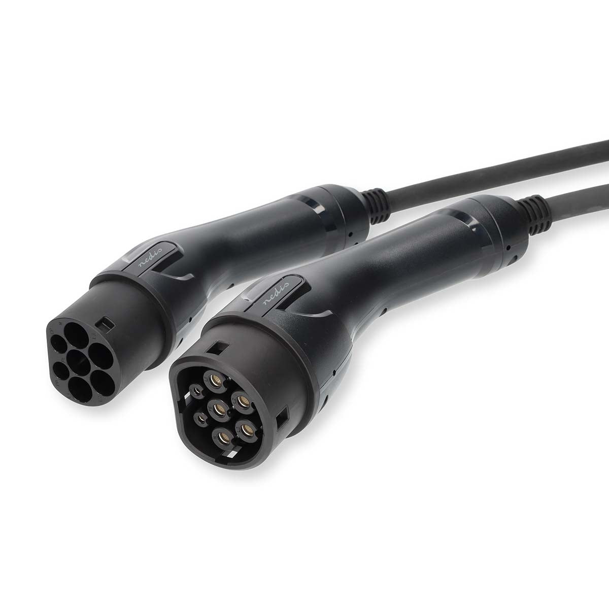 Electric Vehicle Cable | Cable Type 2 | 32 A | 22000 W | 3-Phases | 5.00 m | Black | Gift Box