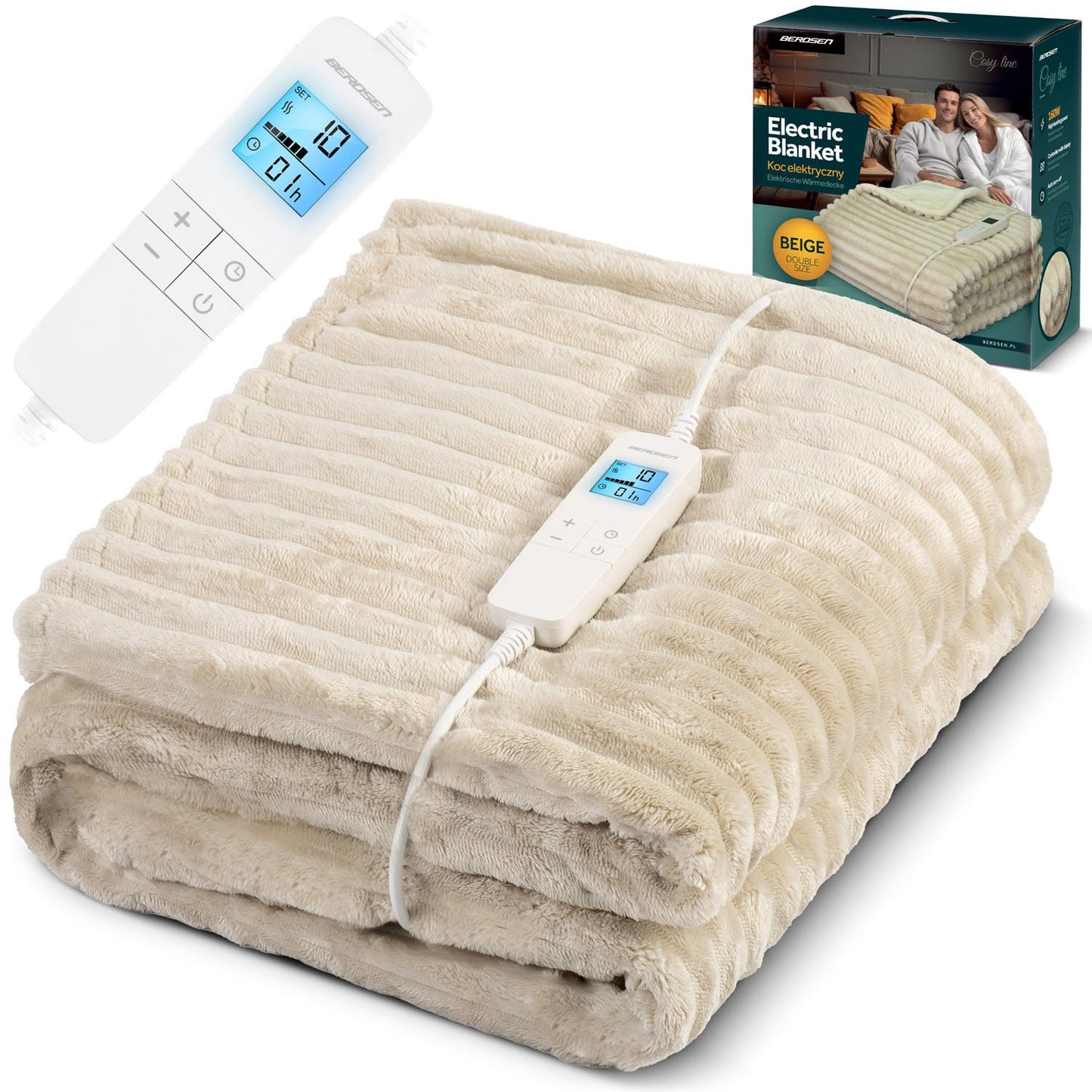 Electric blanket 180 x 160 cm Berdsen BD-961