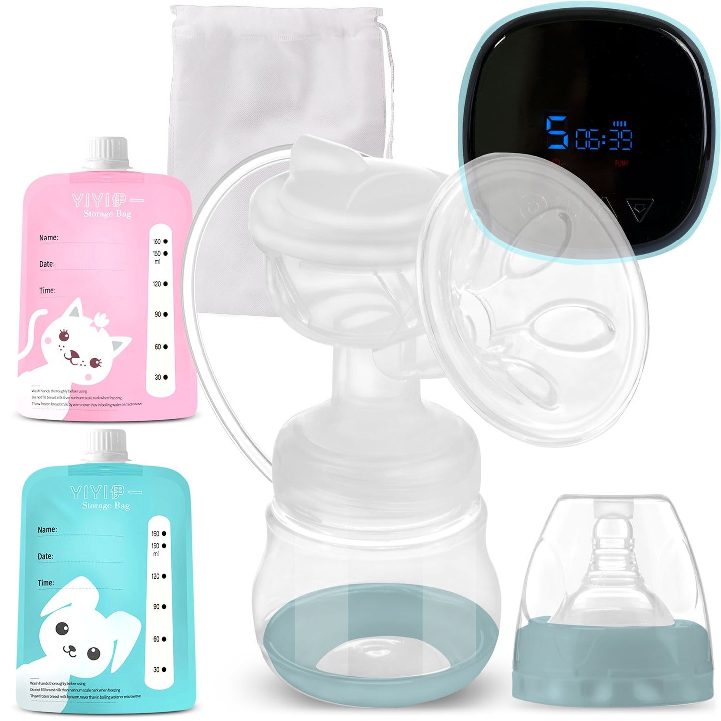 Electric breast pump with two phases Berdsen 5904