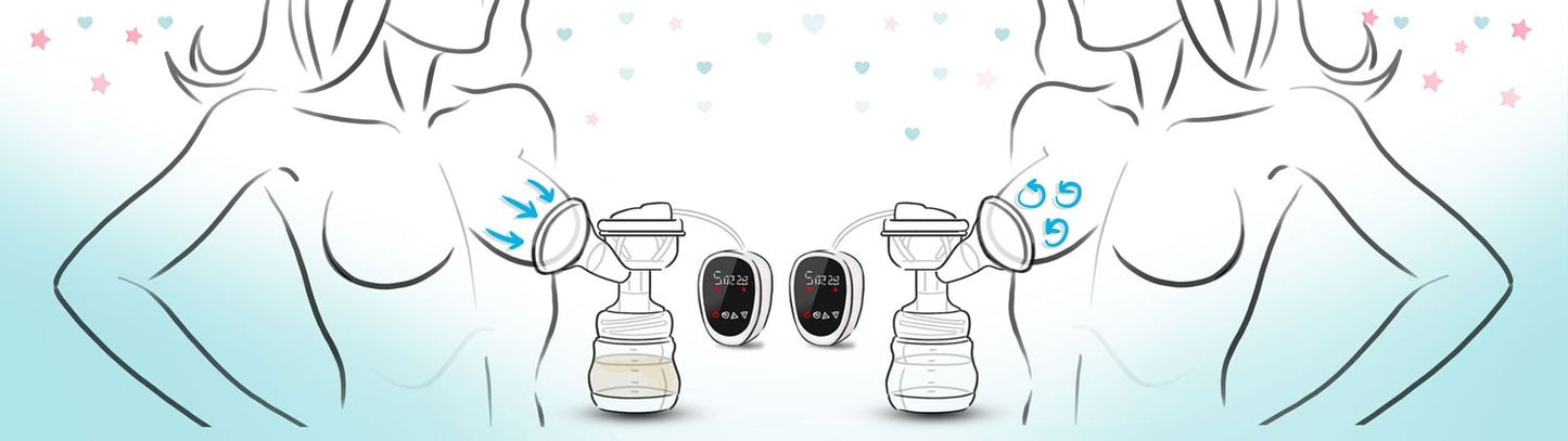 Electric breast pump with two phases Berdsen 5904