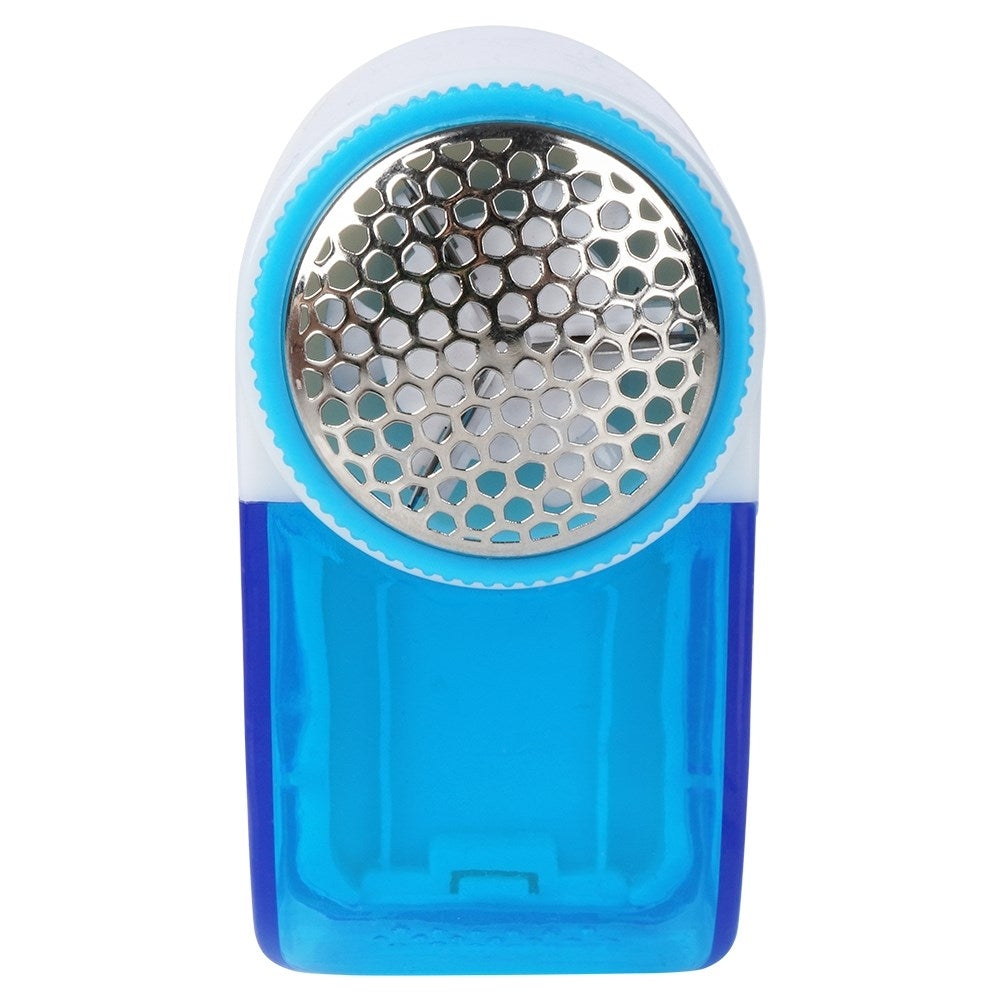 Electric burr remover with triple blade and brush