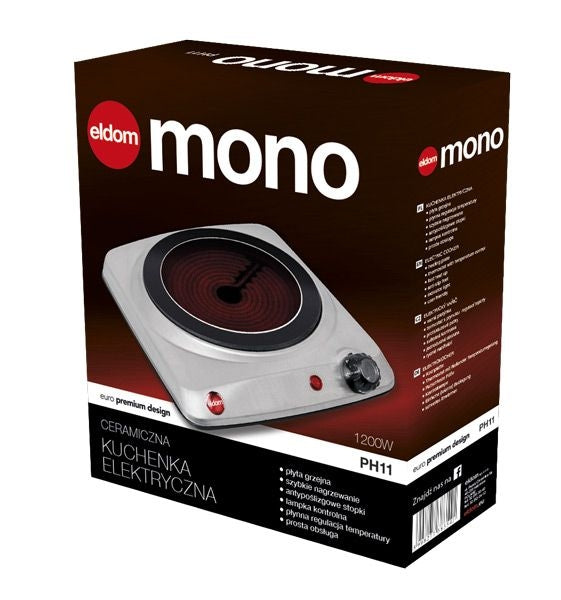 Electric ceramic cooker ELDOM PH11 1200 W