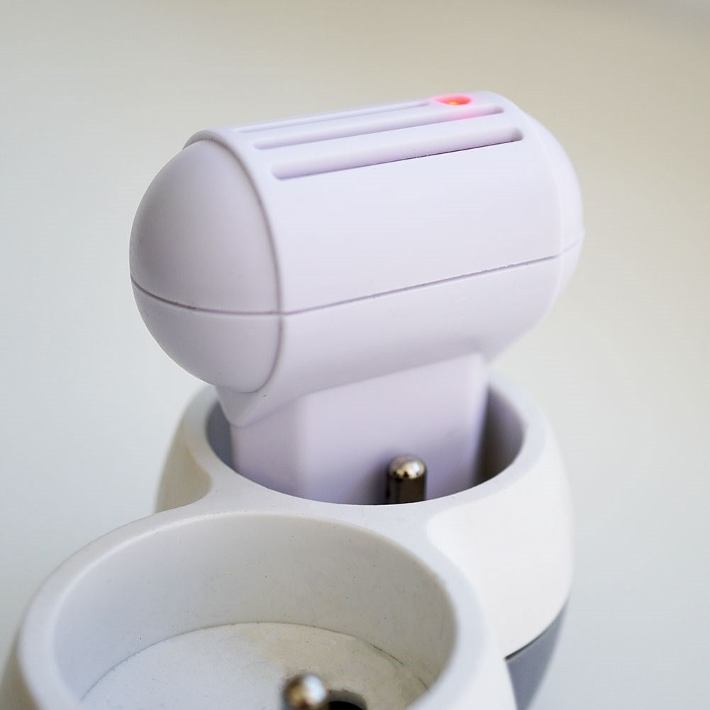 Electric insect repeller with LED and ultrasonic waves