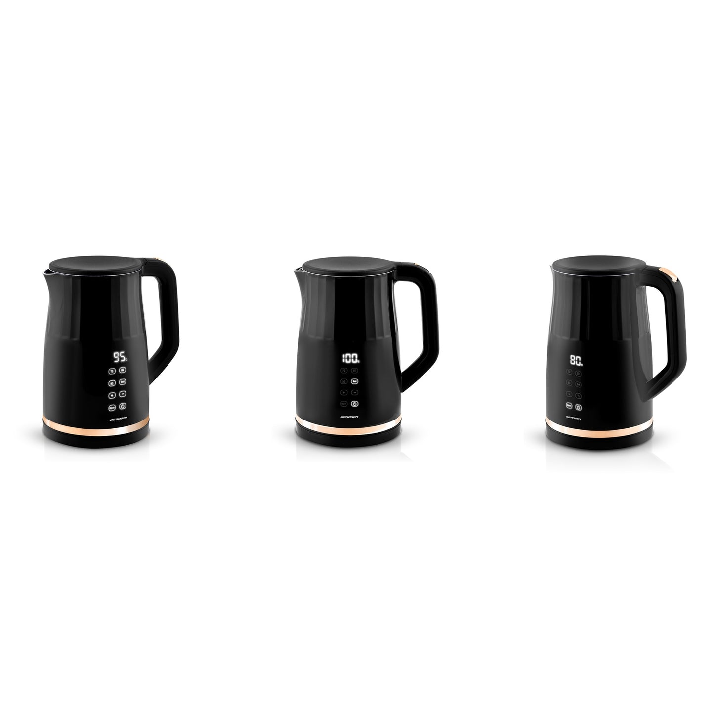 Electric kettle 1.7l Berdsen BD-706 black