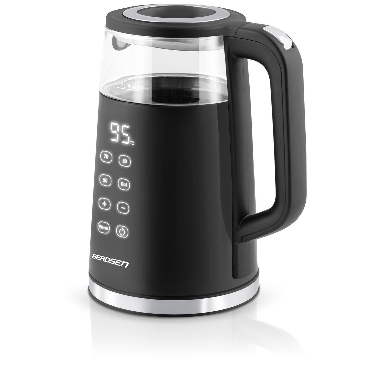 Electric kettle 1.7l Berdsen BD-707 black