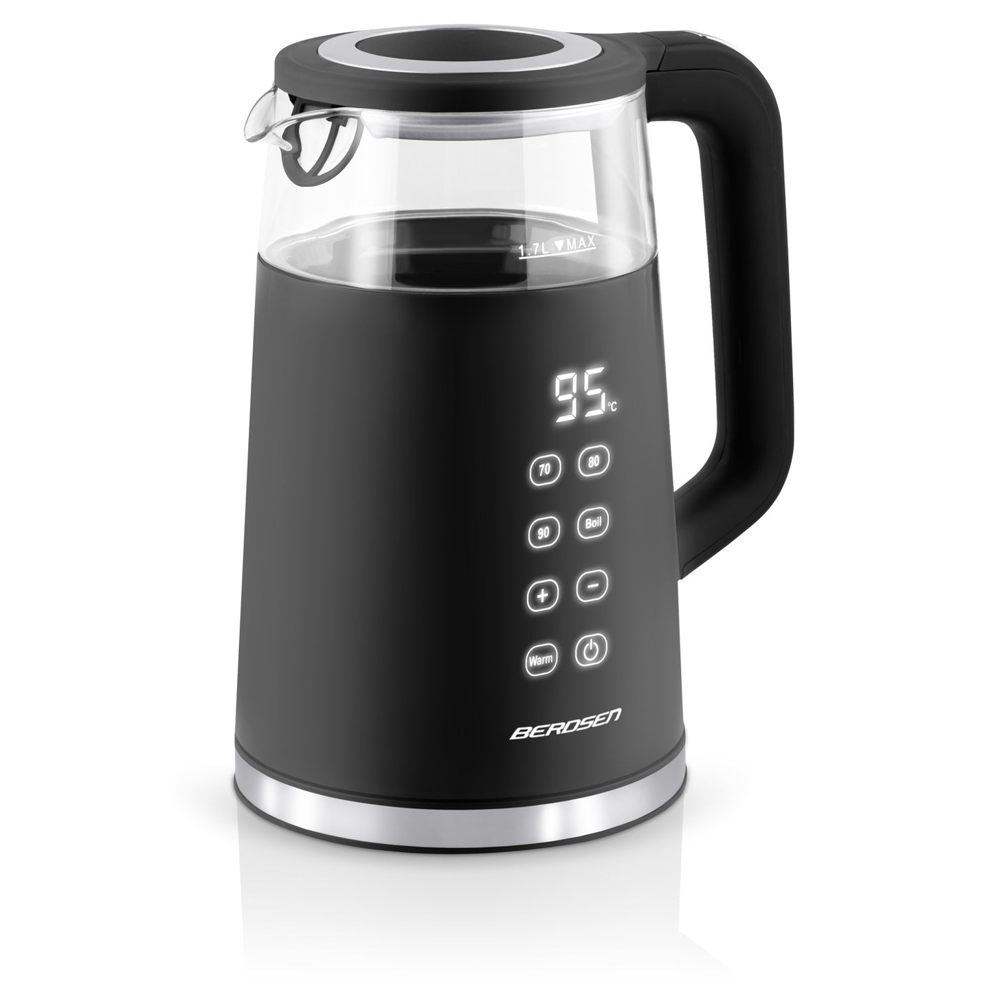 Electric kettle 1.7l Berdsen BD-707 black