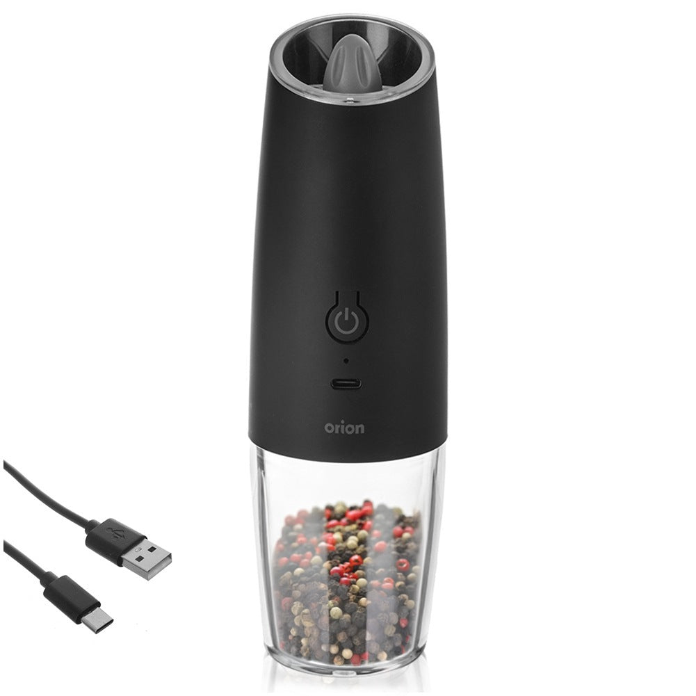 Electric pepper and salt mill with charger 20 cm