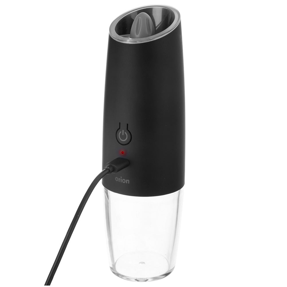 Electric pepper and salt mill with charger 20 cm