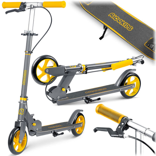 Scooter Kodi gray-orange Ricokids