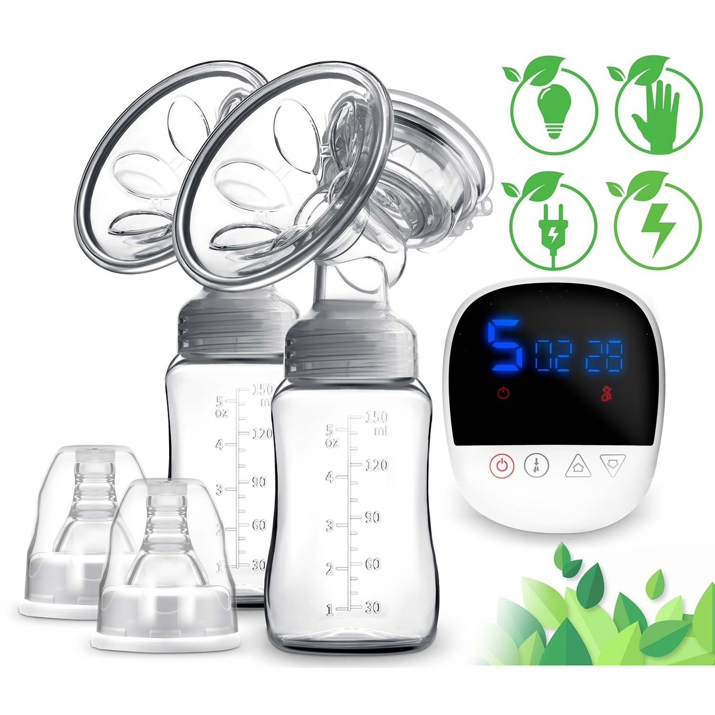 Electric two-phase breast pump Berdsen 5906