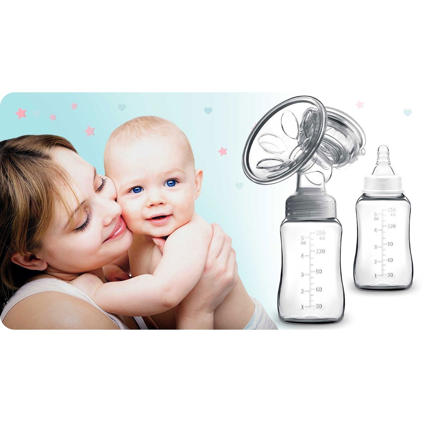 Electric two-phase breast pump Berdsen 5906