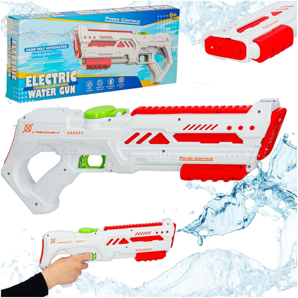 Electric water gun white