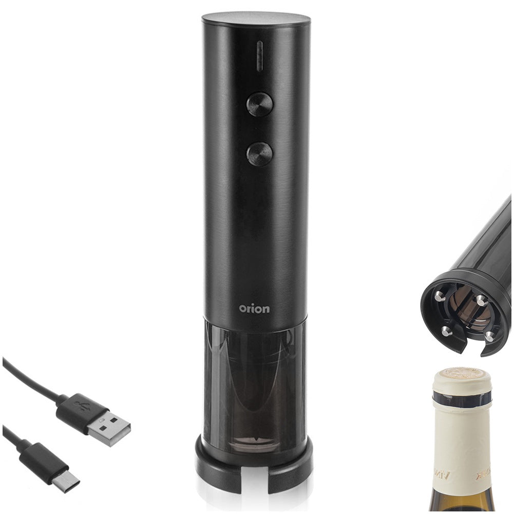 Electric wine corkscrew with charger 19.5 cm